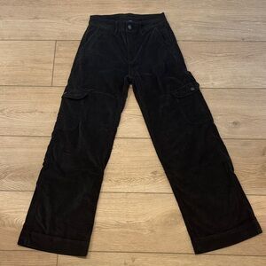 American Eagle Outfitters Black Corduroy Pants